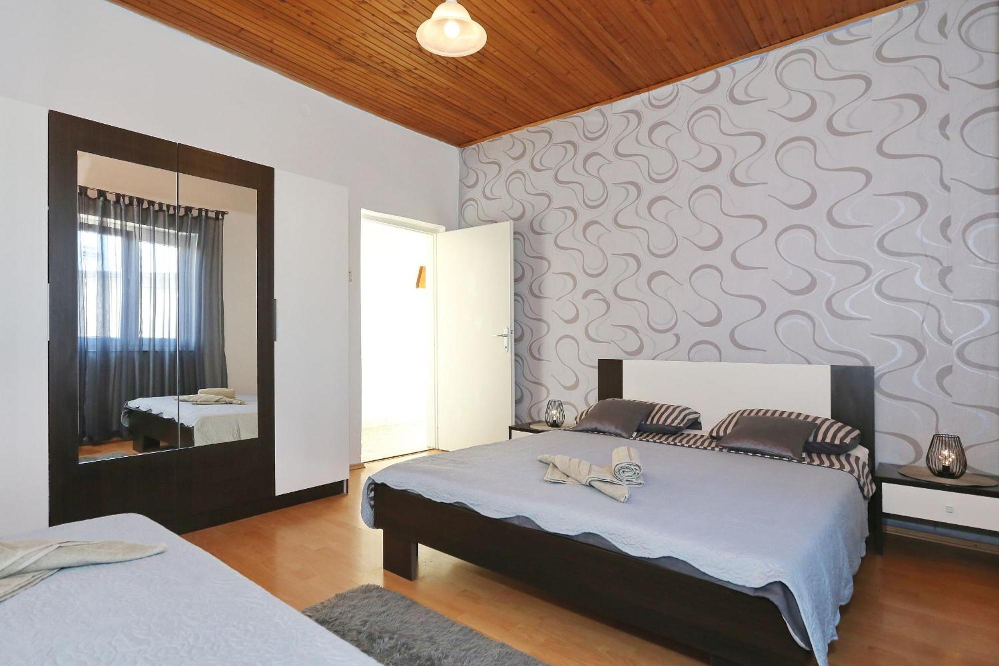 Seaview Apartment Aida Posedarje Eksteriør bilde