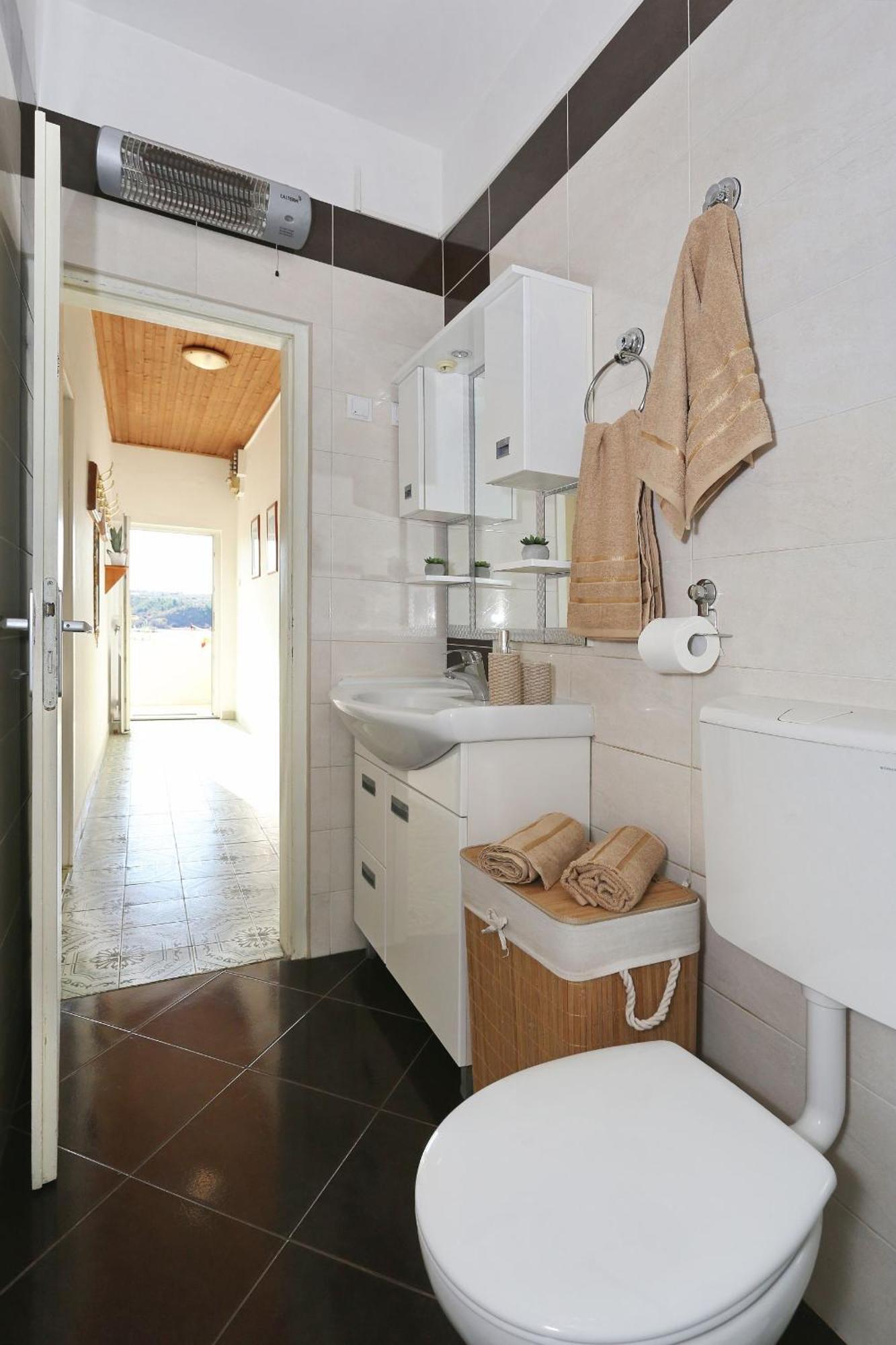 Seaview Apartment Aida Posedarje Eksteriør bilde